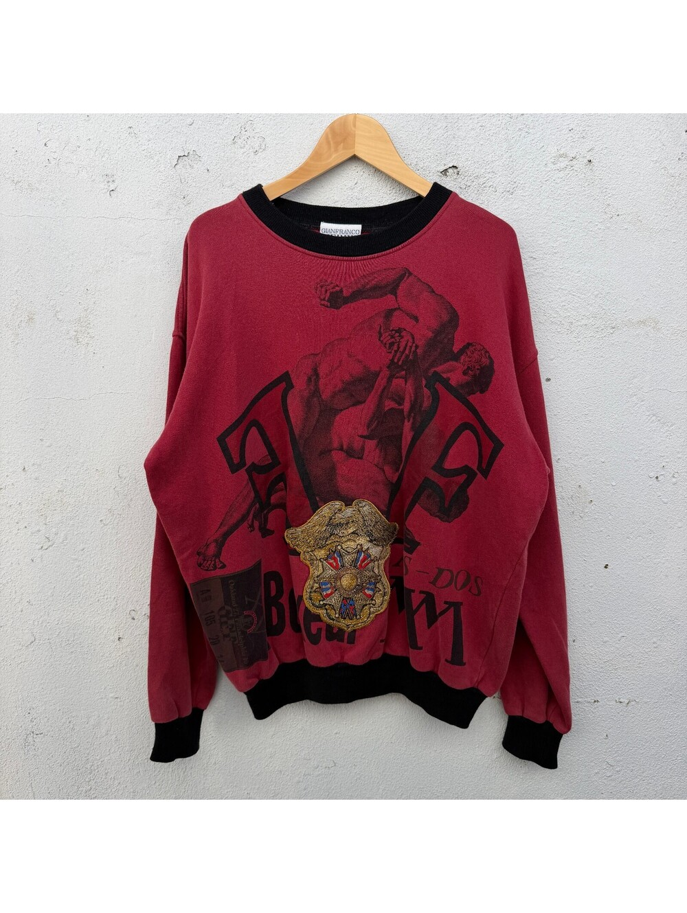 90s Vintage GianFranco Ferre Pullover Crewneck Sweatshirt